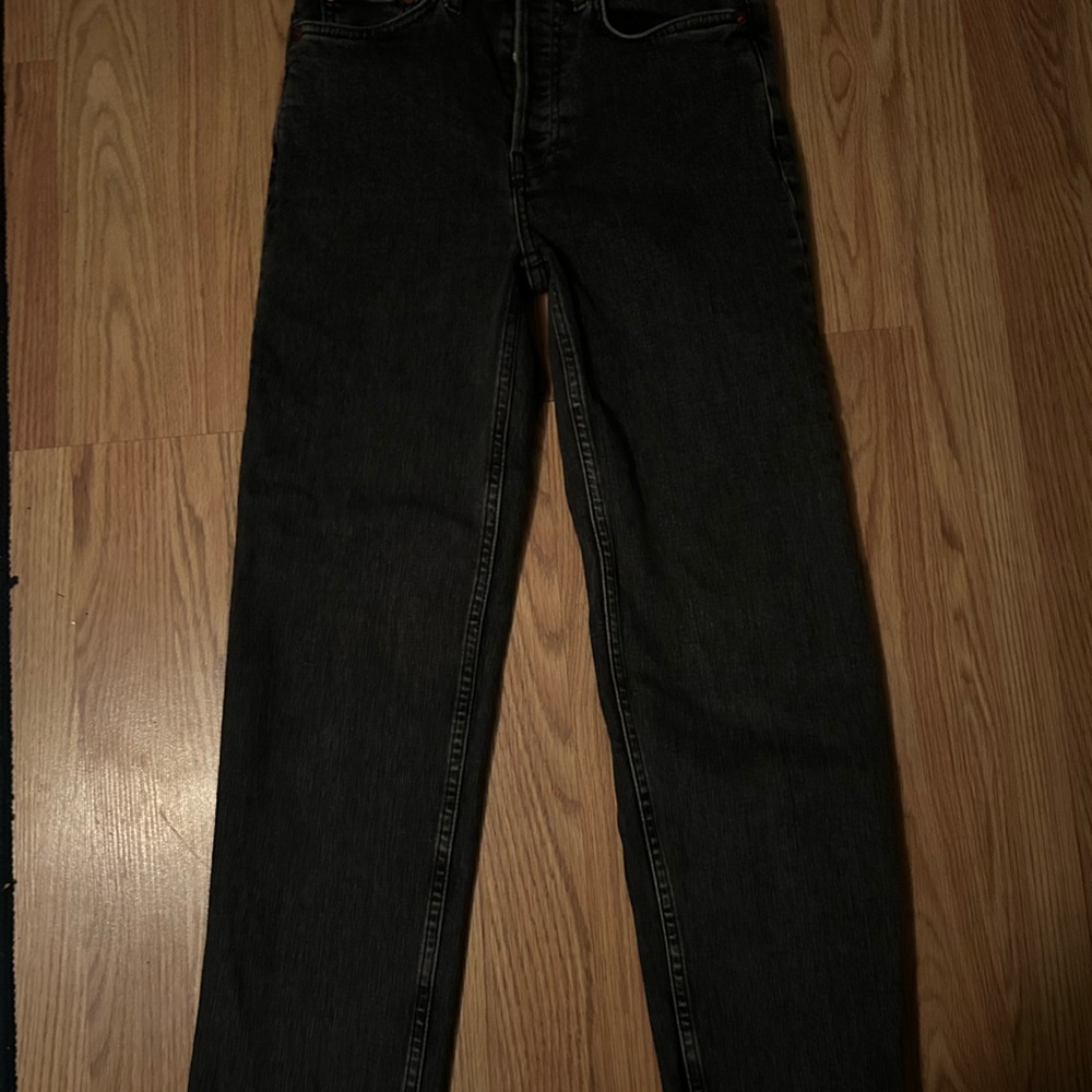 Classic Black Denim Jeans